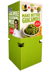 frontera guacamole display stand 2
